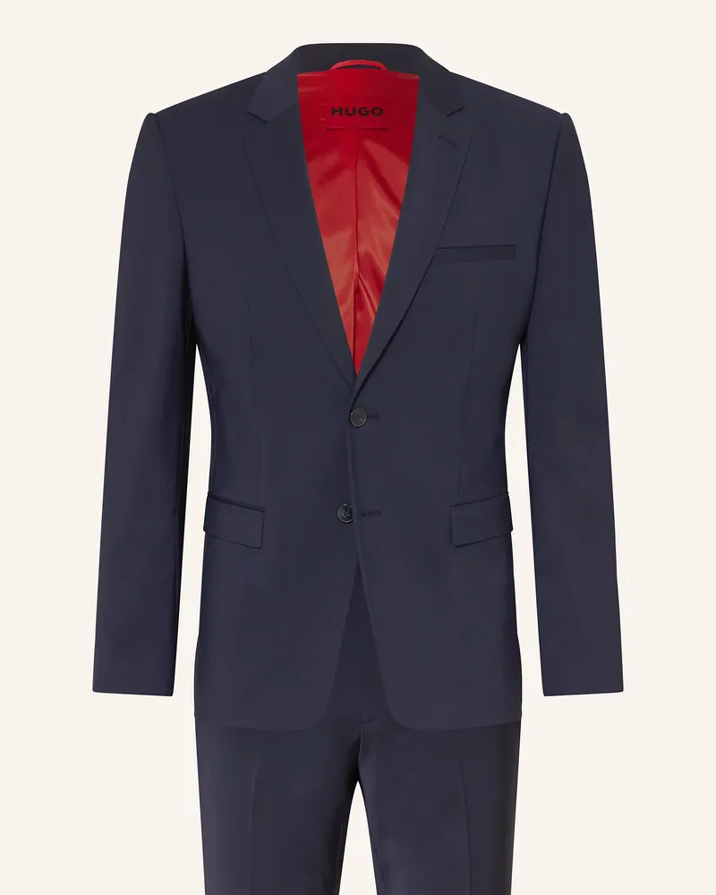 HUGO BOSS Anzug ARTI-HESTEN Extra Slim Fit Dunkelblau