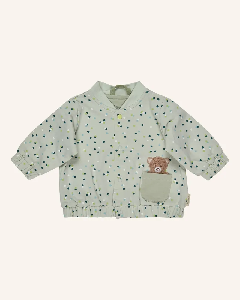 Sterntaler Babyjacke Konfetti gruen Grün