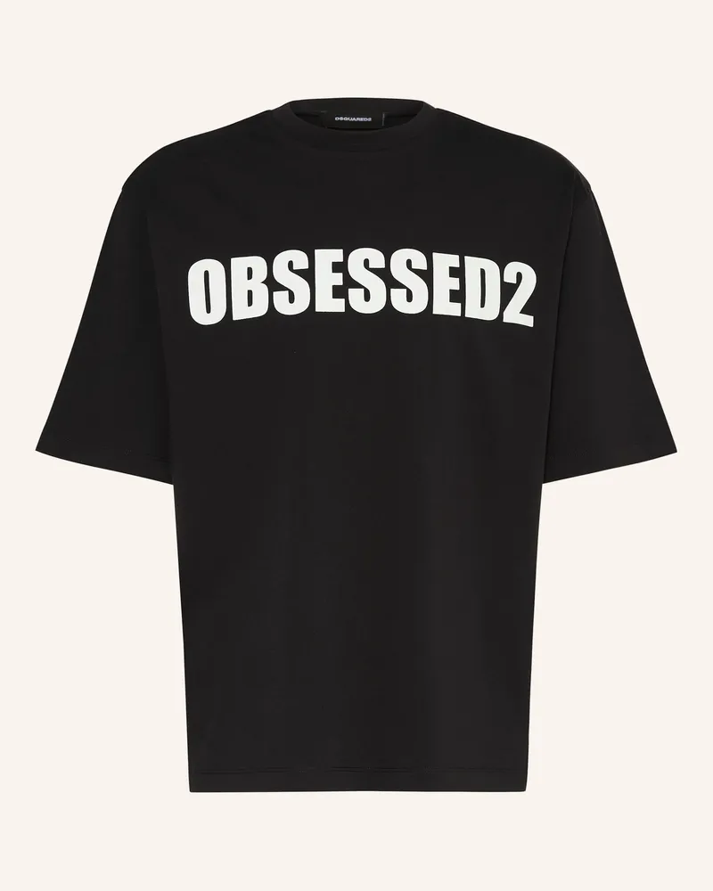 Dsquared2 T-Shirt schwarz Schwarz