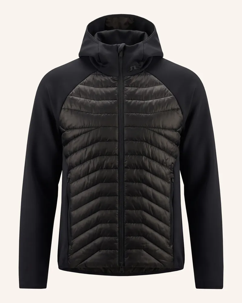 J.Lindeberg Steppjacke schwarz Schwarz