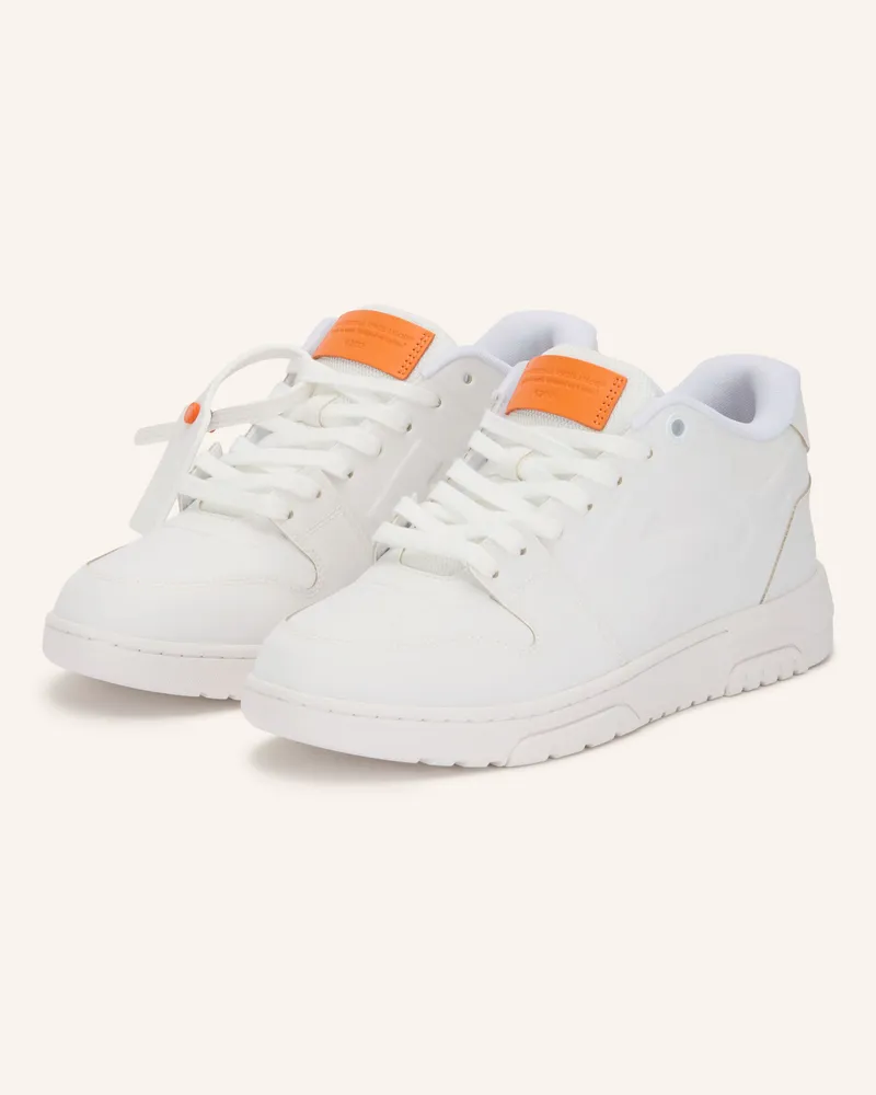 OFF-WHITE Sneaker Out Off Office weiss Weiss