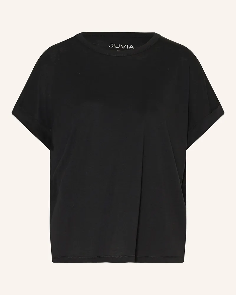 Juvia T-Shirt Jana schwarz Schwarz