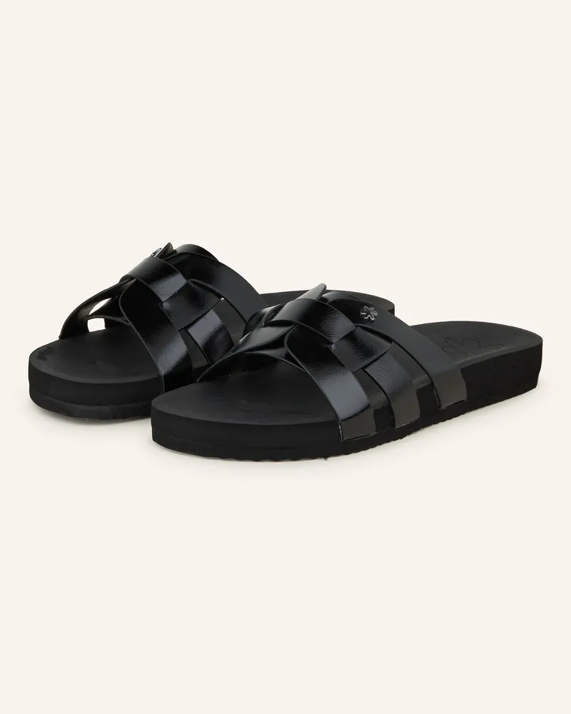 flip-flop Pantoletten Toscany schwarz Schwarz