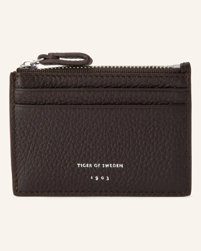 Tiger of Sweden Kartenetui WAHREN Dunkelbraun