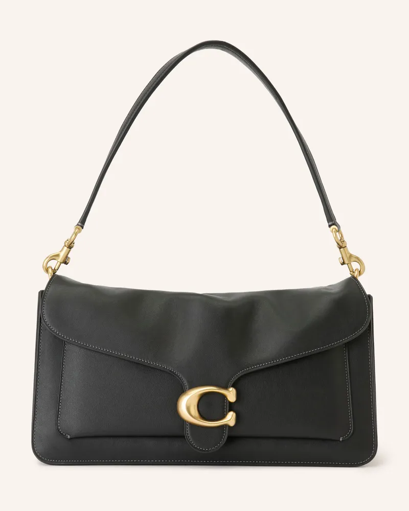 Coach Schultertasche Tabby schwarz Schwarz