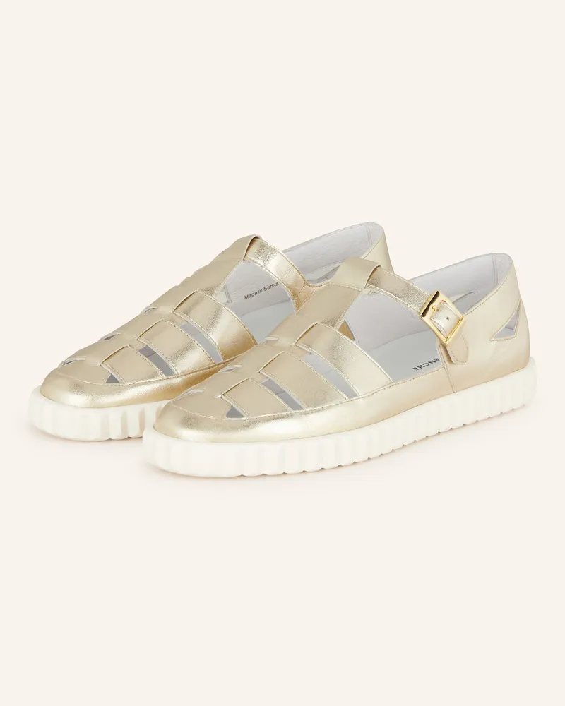 Voile Blanche Sandalen SPIDY Gold