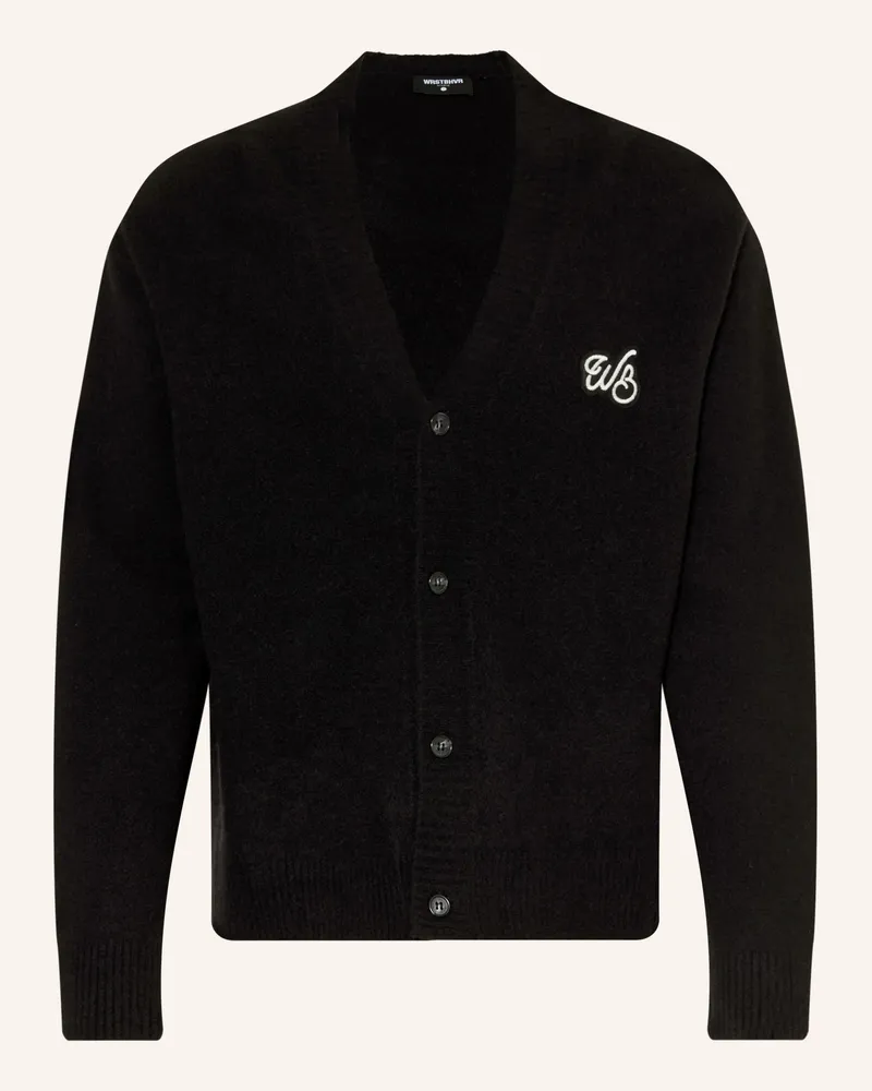 WRSTBHVR Strickjacke SIMON Schwarz