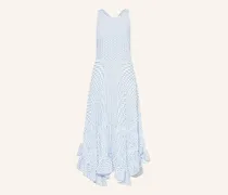 Kleid Mit Spitze blau