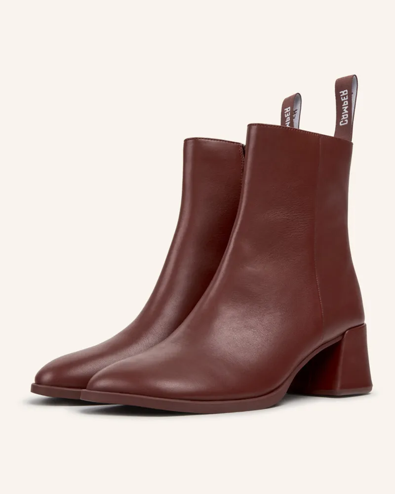 Camper Stiefeletten Kora rot Dunkelrot