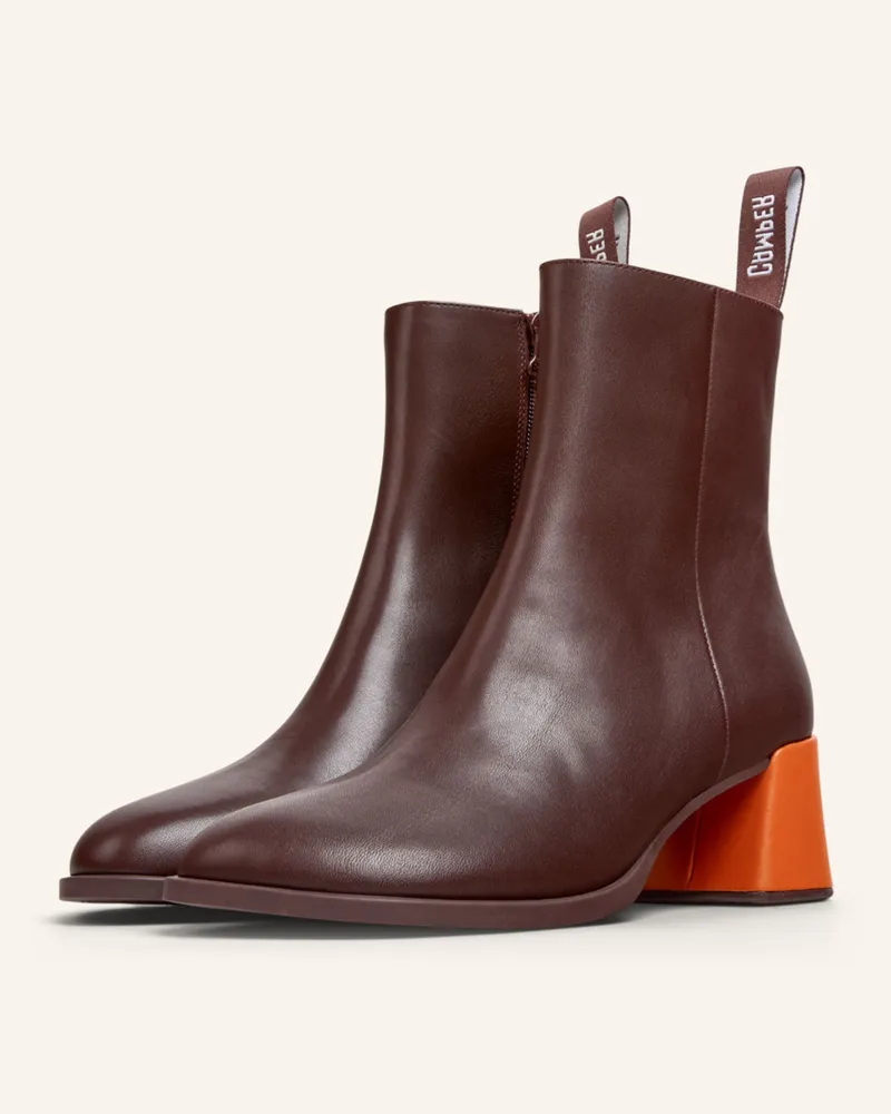 Camper Stiefeletten Kora rot Dunkelrot
