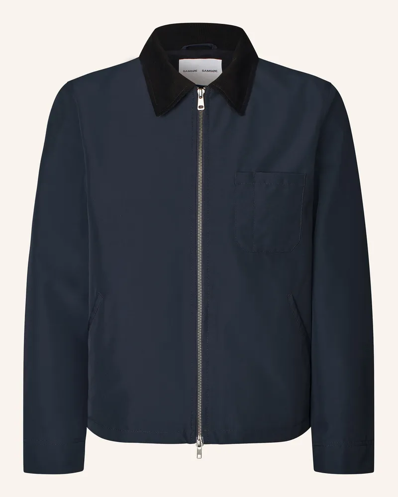 Samsøe & Samsøe Jacke Sarobin blau Dunkelblau