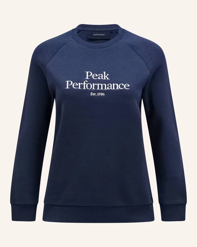 Peak Performance Sweatshirtpullover Dunkelblau