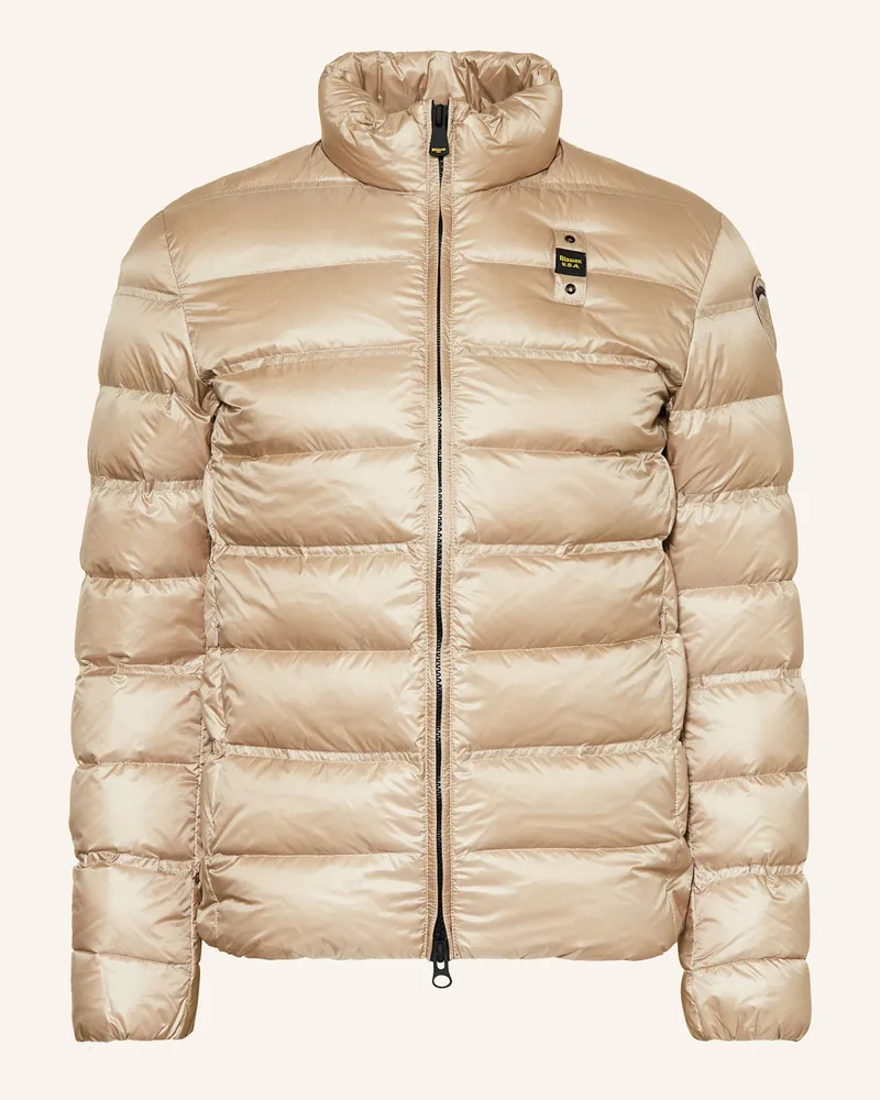 Blauer Daunenjacke BELMONT Beige