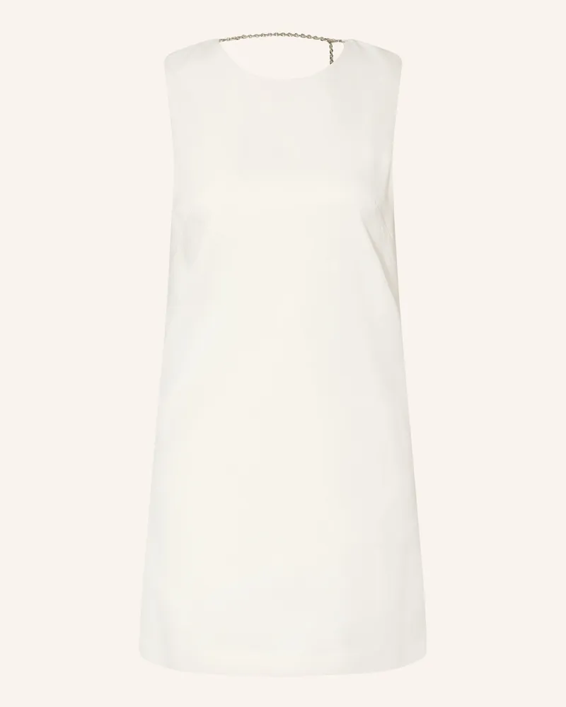 Patrizia Pepe Satinkleid weiss Weiss