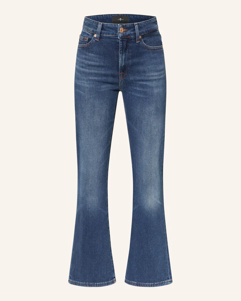 7 for all mankind Cropped Jeans Cropped Boot blau 3o1