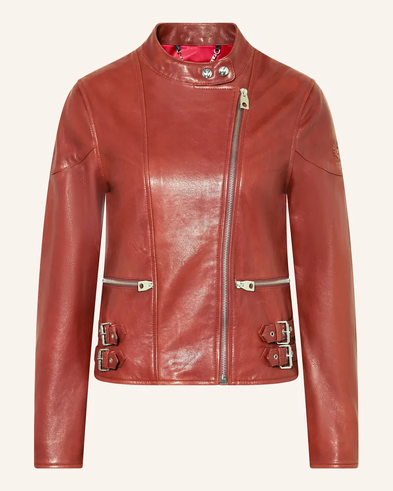 Belstaff Lederjacke RUSSO Cognac