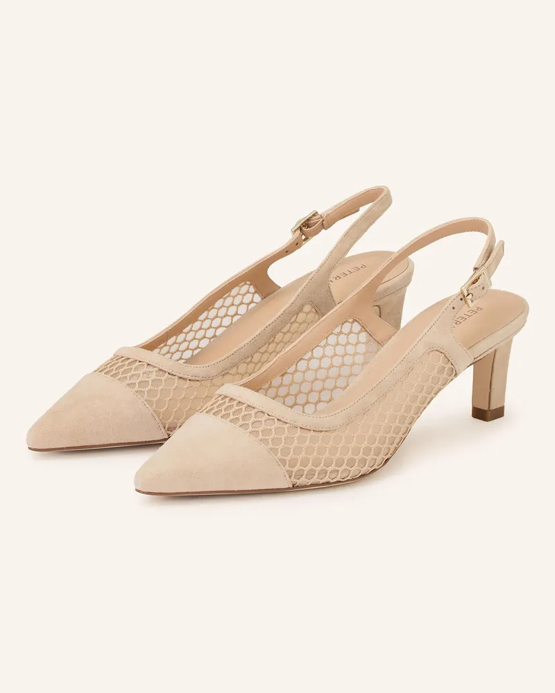 Peter Kaiser Slingpumps Ibiza beige Creme