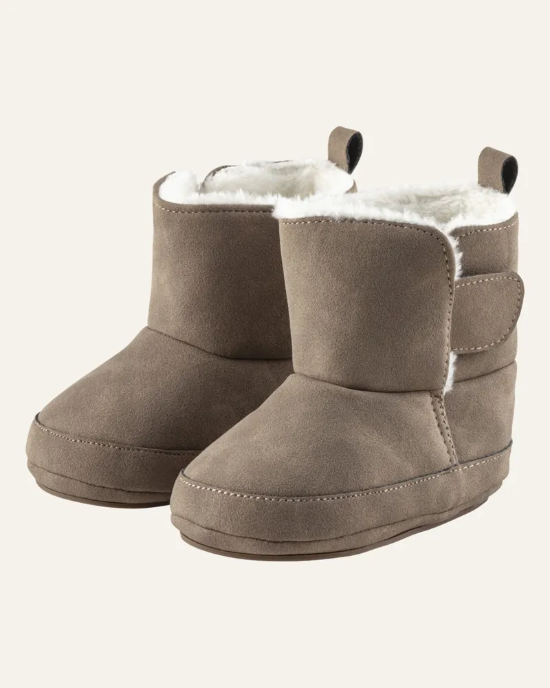 Sterntaler Babyschuh Braun