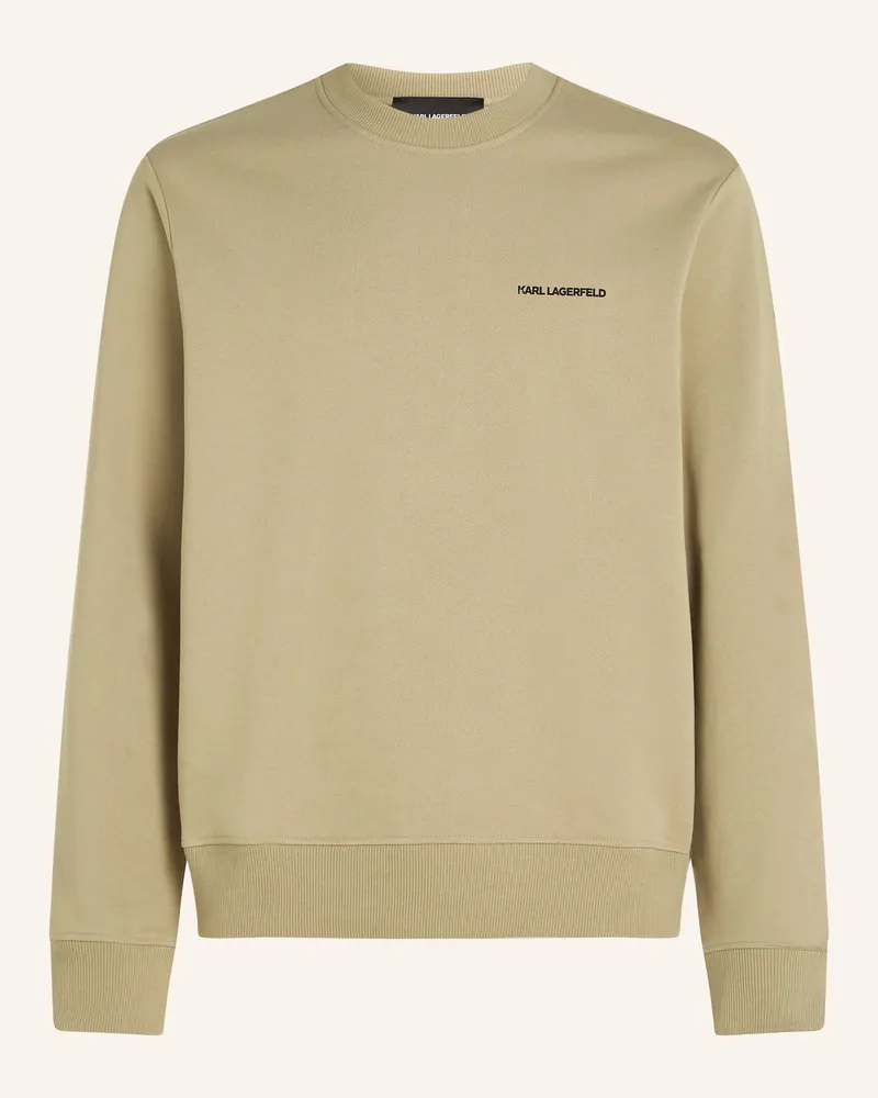 Karl Lagerfeld Sweatshirt gruen Khaki