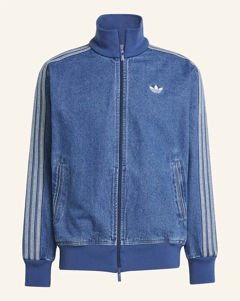 adidas ADICOLOR DENIM FIREBIRD ORIGINALS JACKE Hellblau