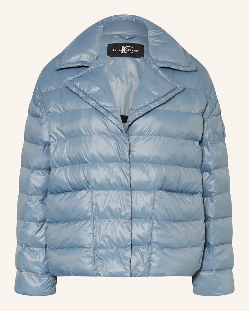 Luisa Cerano Steppjacke Blaugrau