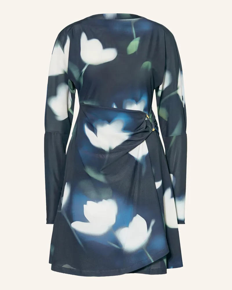 Ted Baker Kleid TAIRIEE in Wickeloptik Petrol