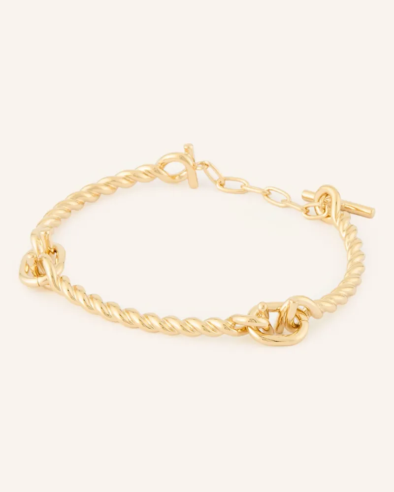 Ferragamo Armband Gancini Torchon gold Gold
