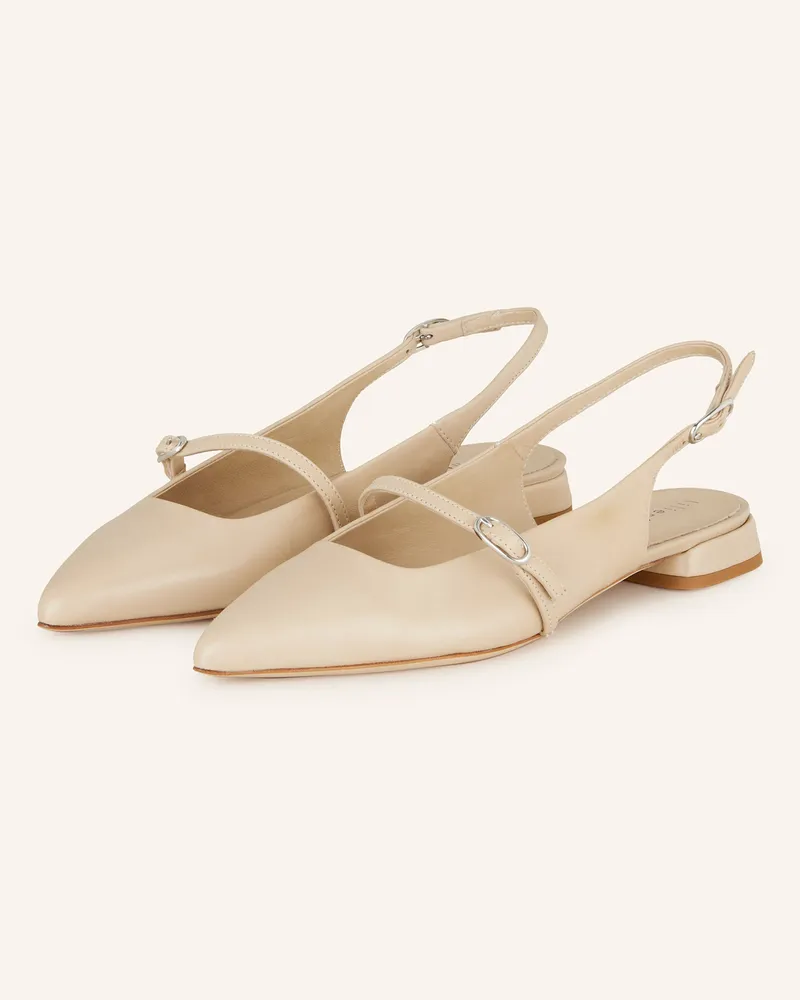 lilienfels Slingballerinas Beige