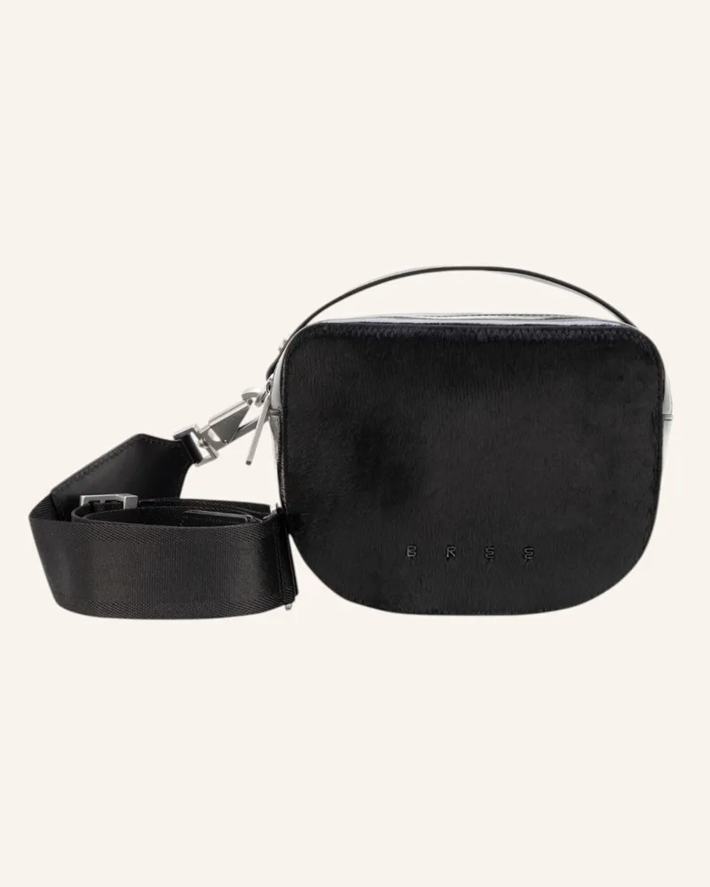 BREE Schultertasche The Icons Cube schwarz Schwarz