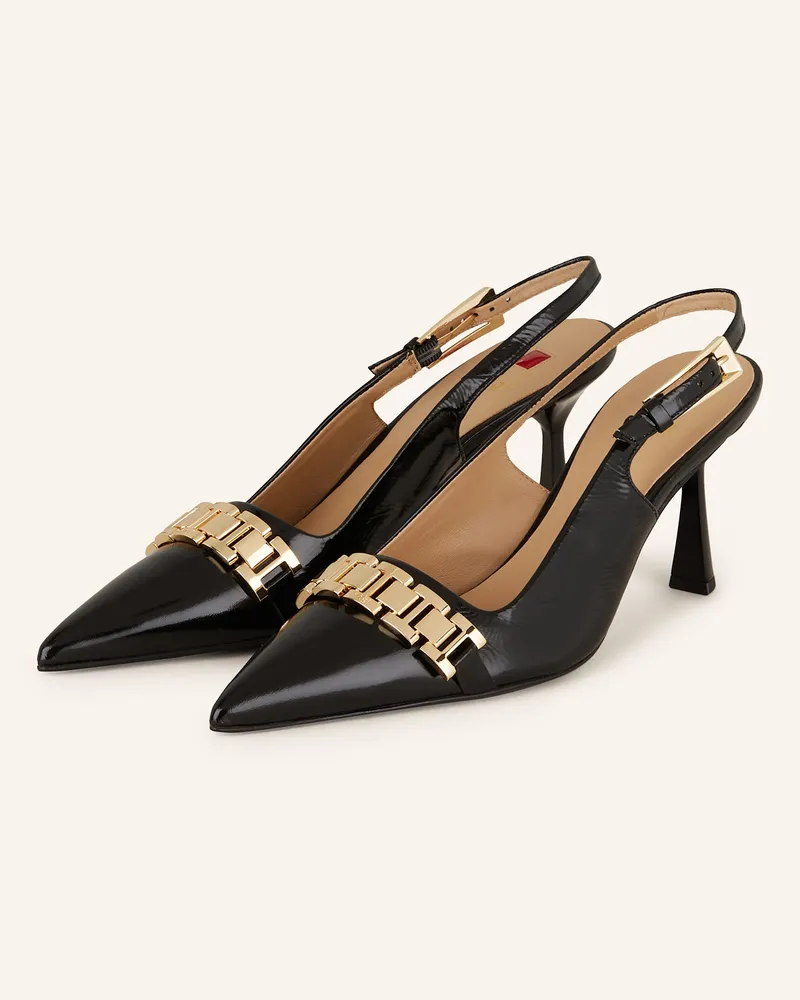 Högl Slingpumps Schwarz