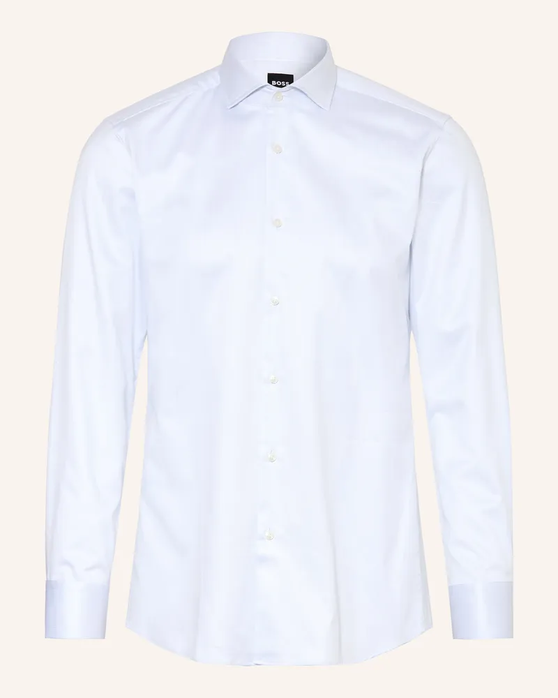 HUGO BOSS Hemd HANK Slim Fit Weiss
