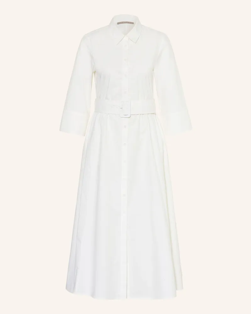 (THE MERCER) N.Y. Hemdblusenkleid Mit 3/4-Arm weiss Ecru
