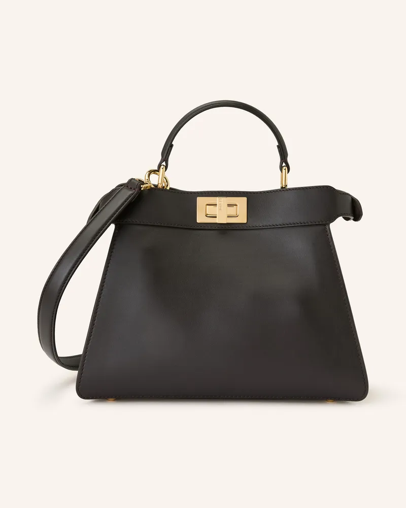 Fendi Handtasche Peekabo Iseeu schwarz Schwarz