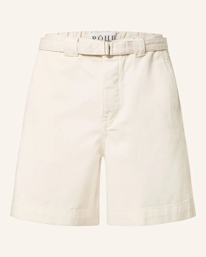 Róhe Shorts Relaxed Fit Ecru