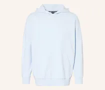 Oversized-Hoodie blau