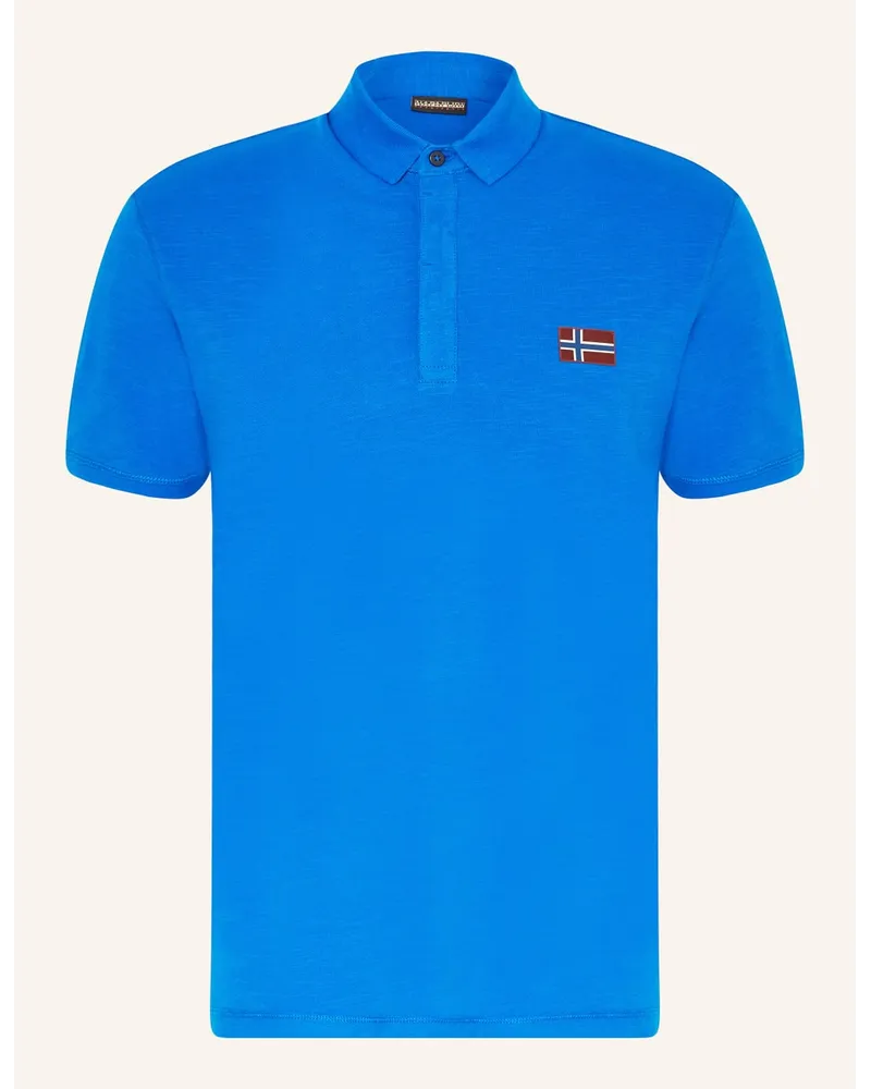 Napapijri Piqué-Poloshirt EBEA Blau