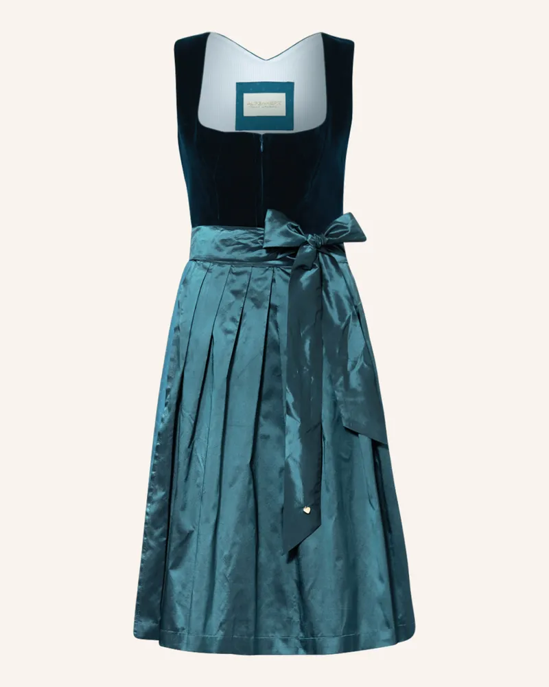 AlpenHERZ Dirndl Airin gruen Petrol