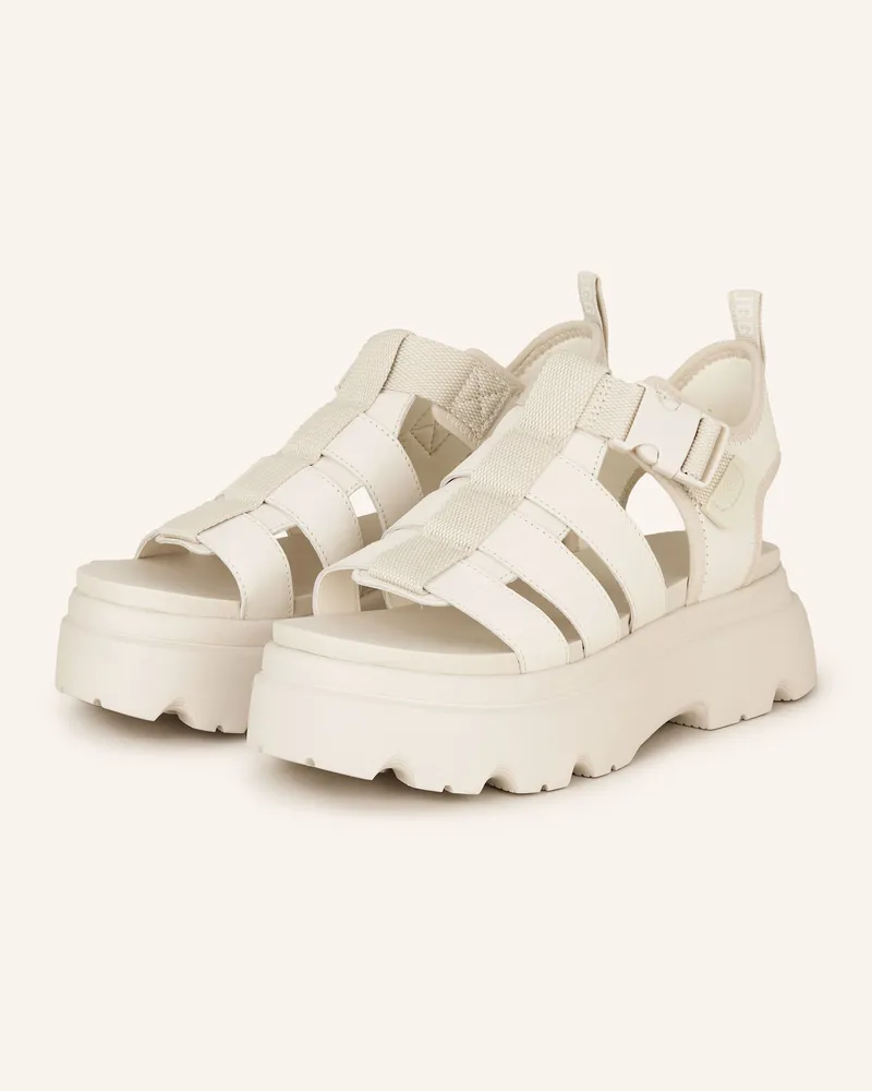 UGG Plateau-Sandalen CORA Creme