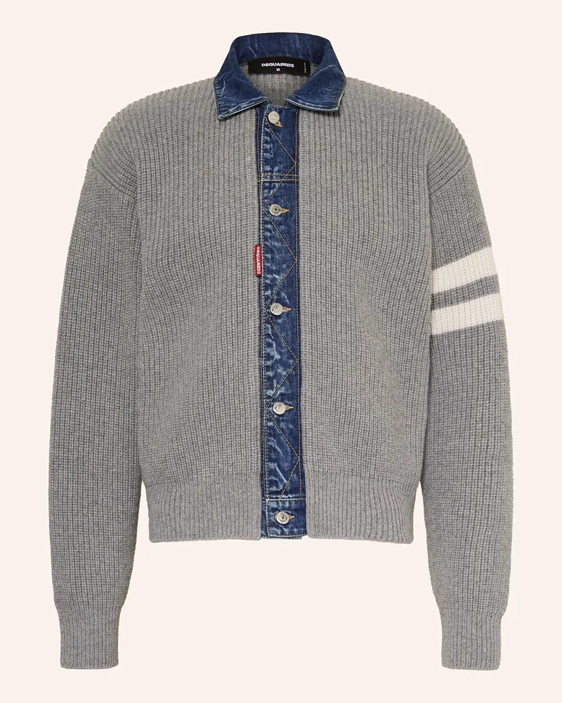 Dsquared2 Strickjacke Grau