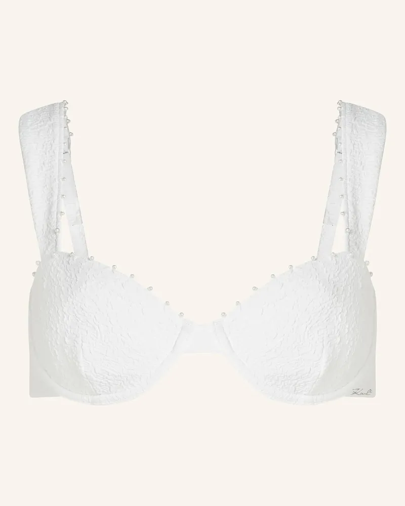 Karl Lagerfeld Bikini-Top beige Beige