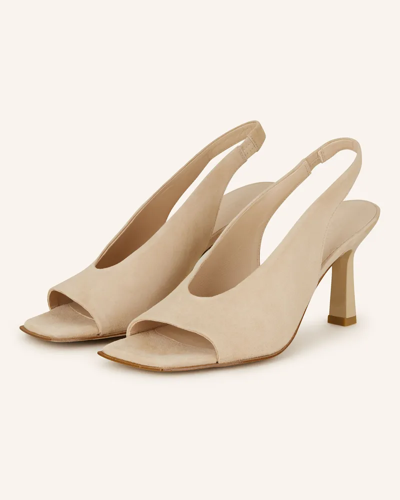 Zinda Slingpumps Salome beige Camel