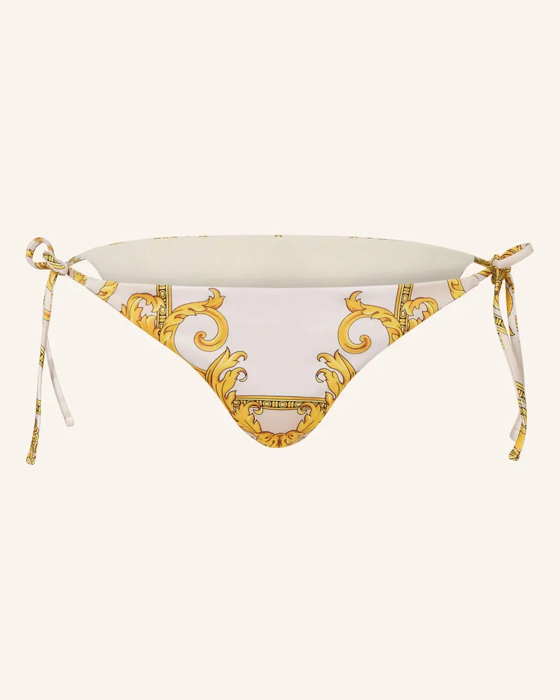 Versace Triangel-Bikini-Hose HERITAGE Creme