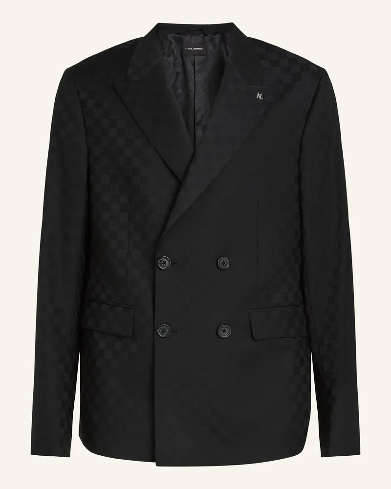 Karl Lagerfeld Blazer schwarz Schwarz