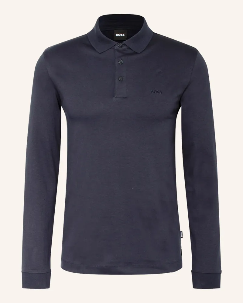 HUGO BOSS Jersey-Poloshirt PADO Dunkelblau