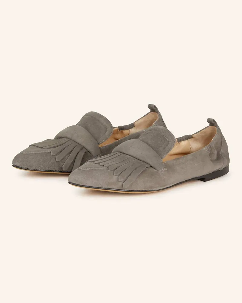 POMME D'OR Slipper GRACE - TAUPE Grau