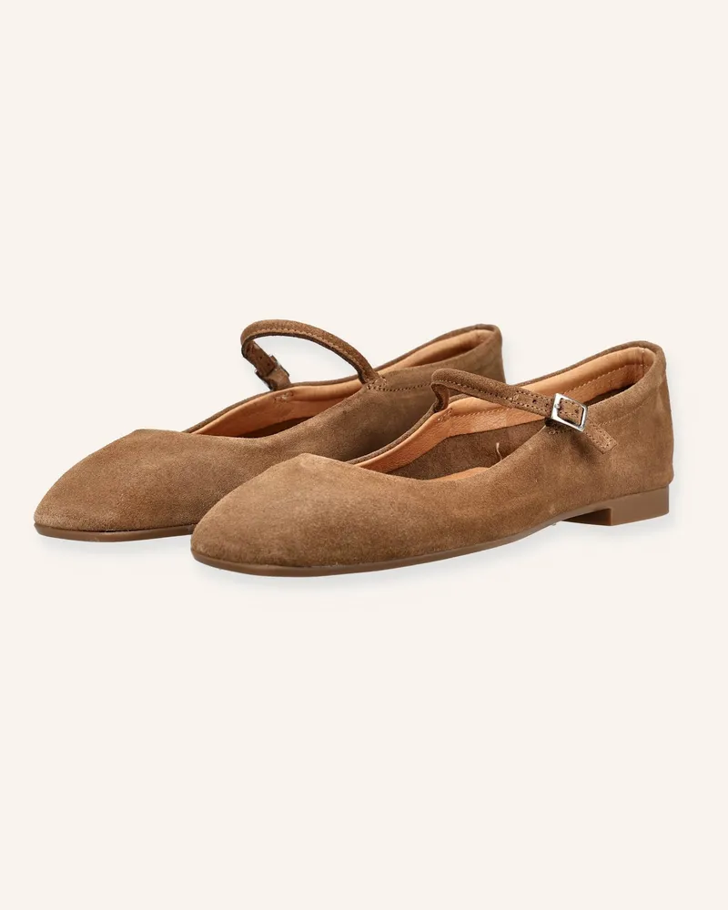 Pavement Ballerinas Paelga Suede beige Beige