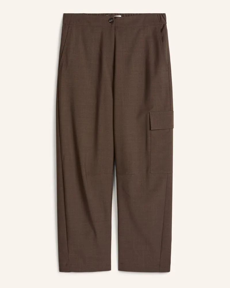 Marc O'Polo Wollhose braun Braun