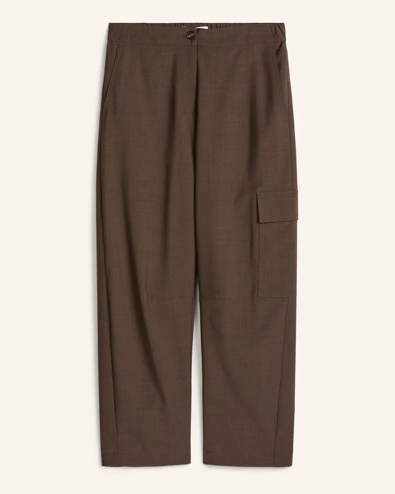 Marc O'Polo Wollhose braun Braun