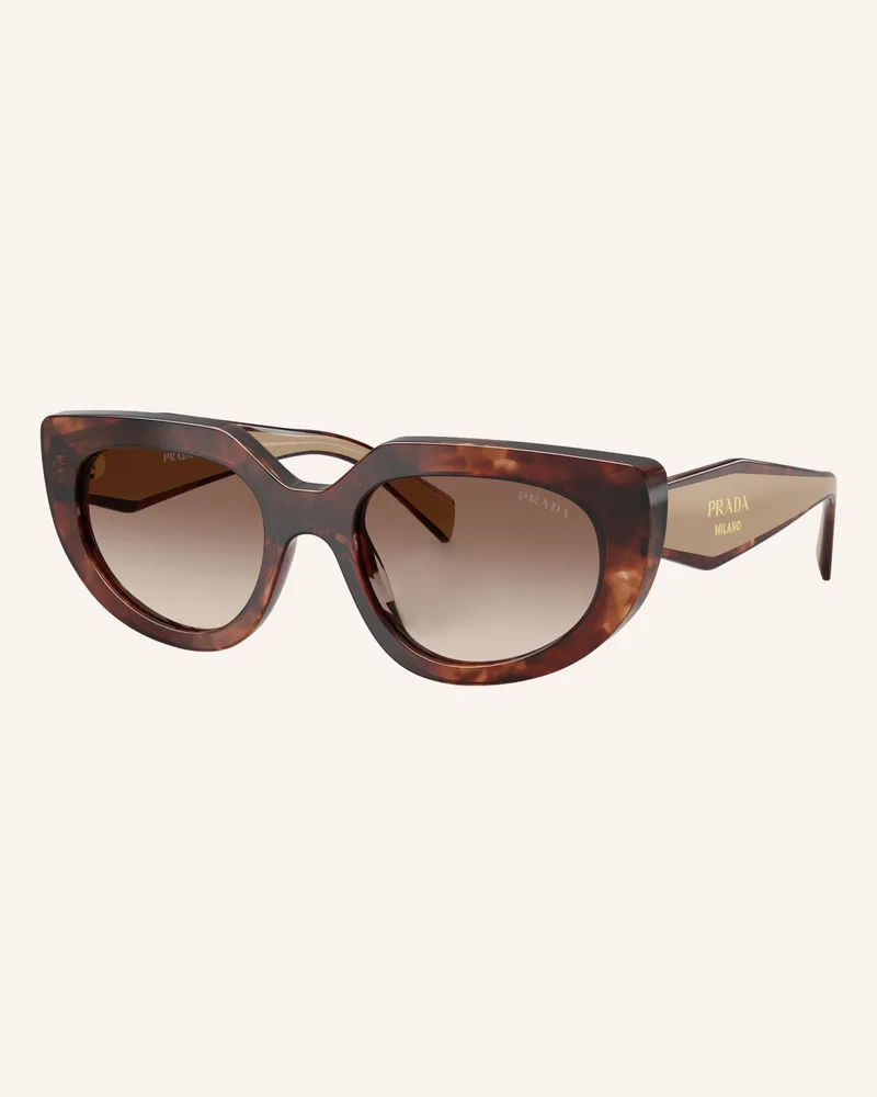 Prada Sonnenbrille Pr d02s braun Havana