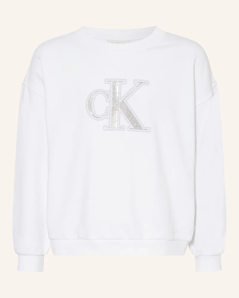 Calvin Klein Sweatshirt Weiss